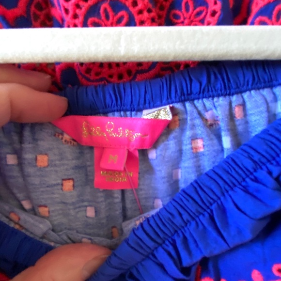 NWT Lilly Pulitzer Kalama Off-the-Shoulder Smocked Dress - Picture 7 of 14